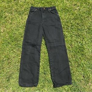 vintage black wrangler jeans🫶